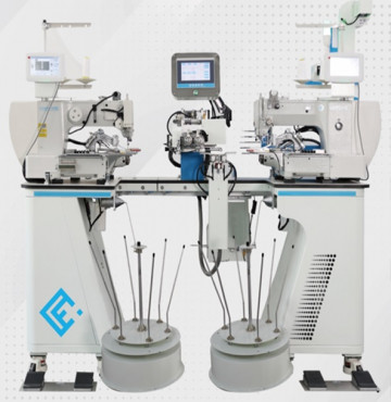 Máy nối chun tự động 2 đầu GTG  F-720-2